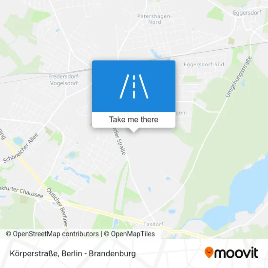 Карта Körperstraße