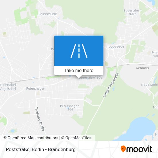 Poststraße map
