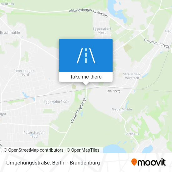 Карта Umgehungsstraße