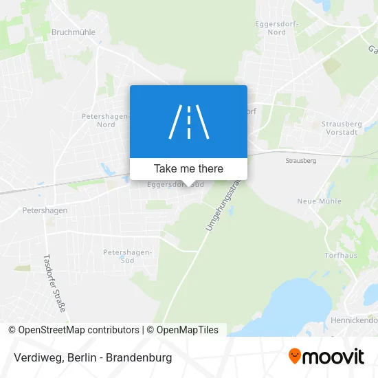 Карта Verdiweg