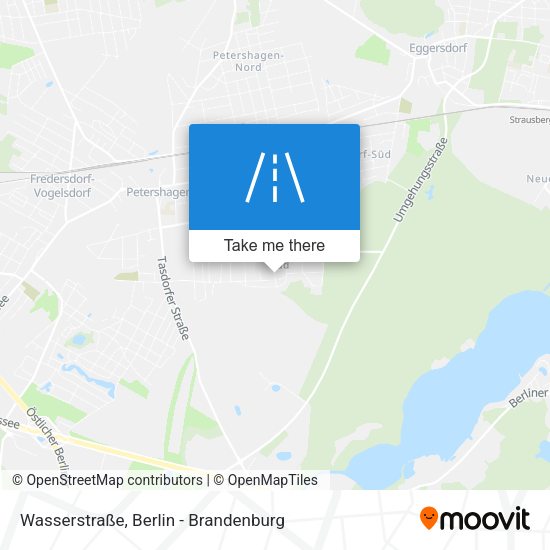 Wasserstraße map