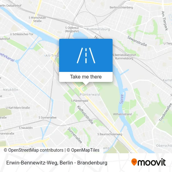 Карта Erwin-Bennewitz-Weg