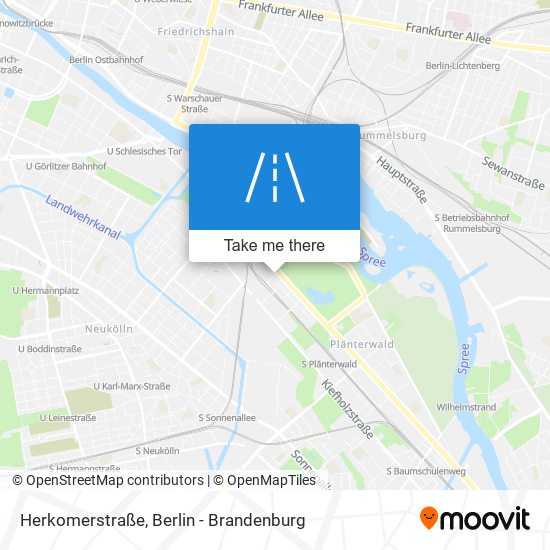 Карта Herkomerstraße