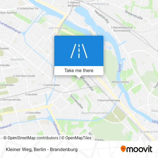 Карта Kleiner Weg
