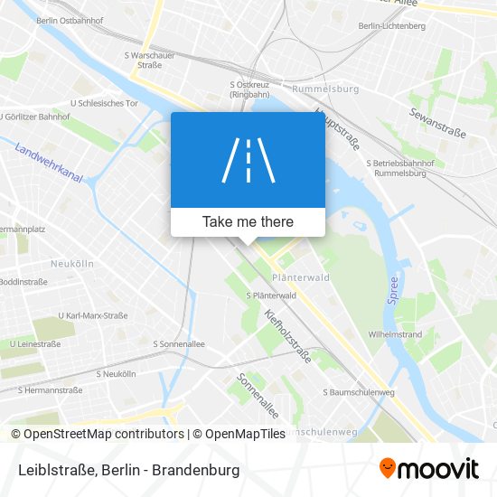 Карта Leiblstraße