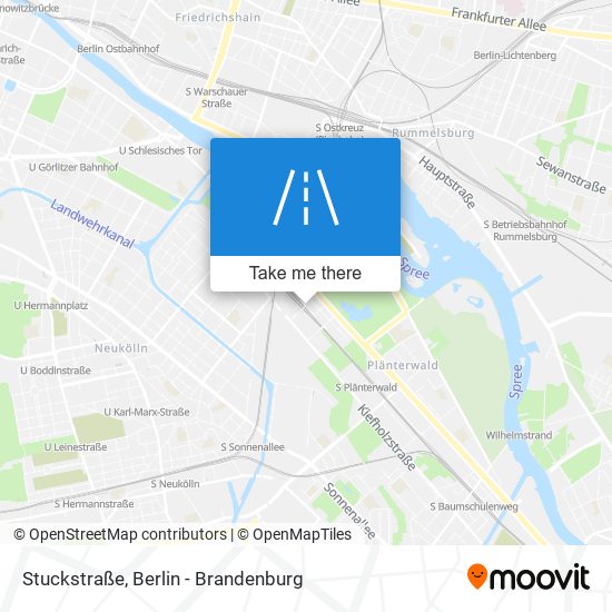 Stuckstraße map