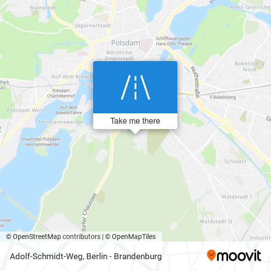 Adolf-Schmidt-Weg map