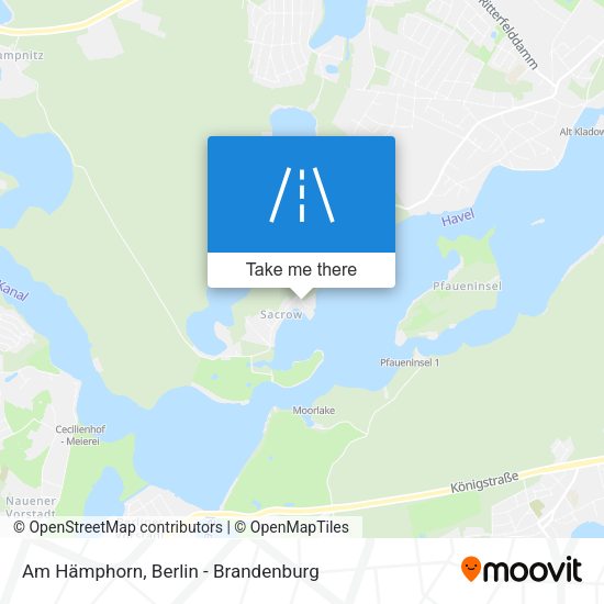 Am Hämphorn map