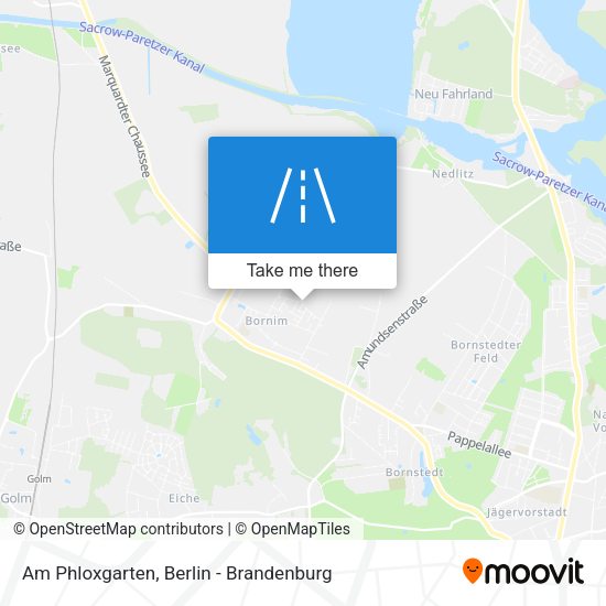 Am Phloxgarten map