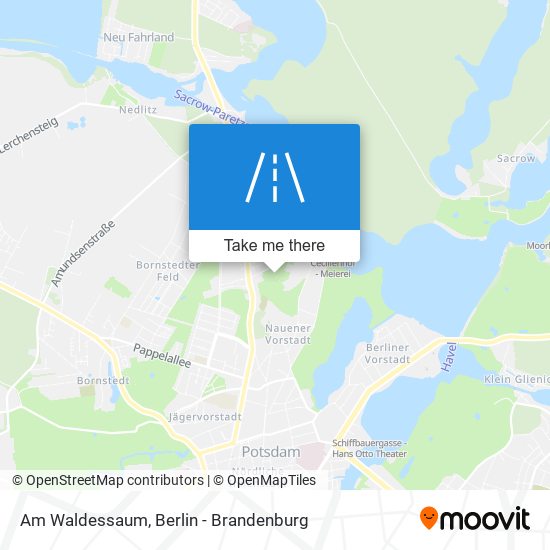 Am Waldessaum map