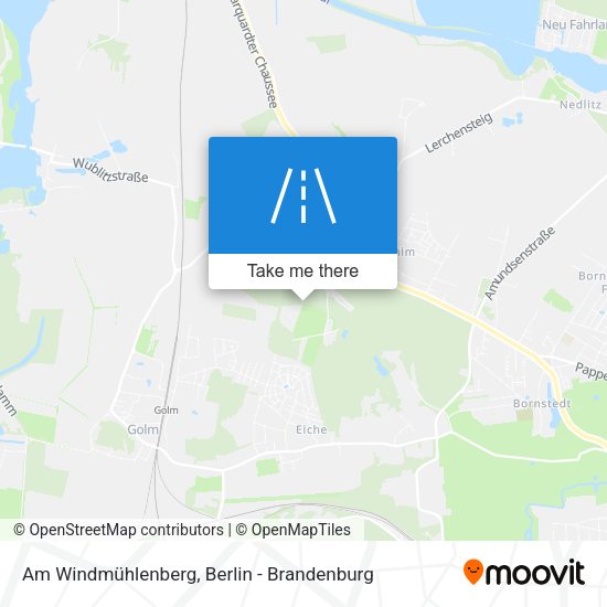 Am Windmühlenberg map