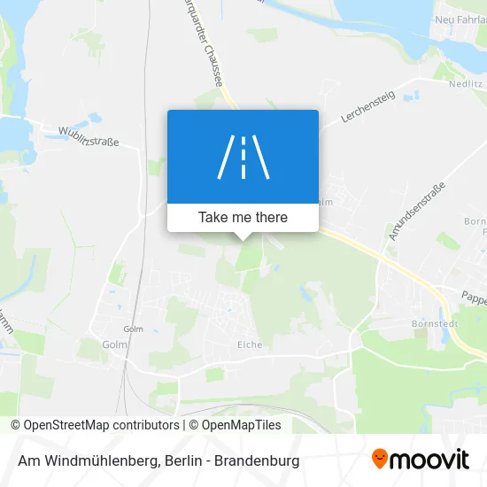 Карта Am Windmühlenberg