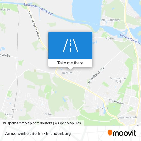 Amselwinkel map