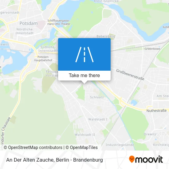 Карта An Der Alten Zauche