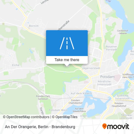 An Der Orangerie map