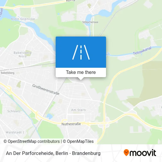 Карта An Der Parforceheide