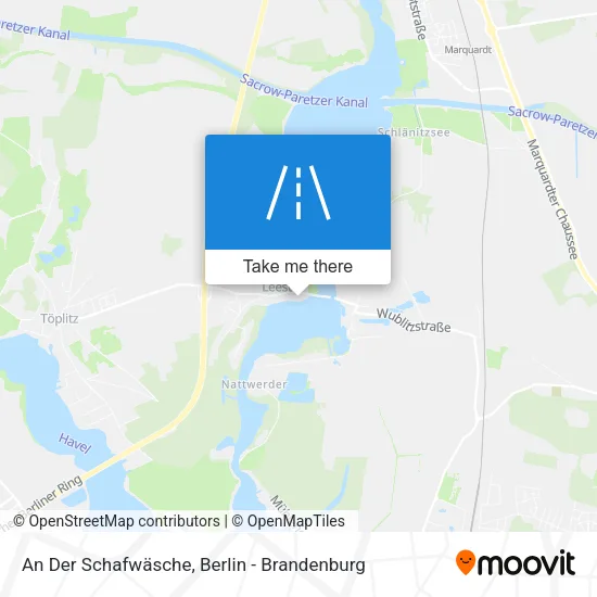 Карта An Der Schafwäsche