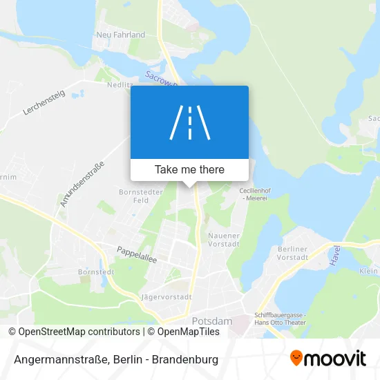 Карта Angermannstraße