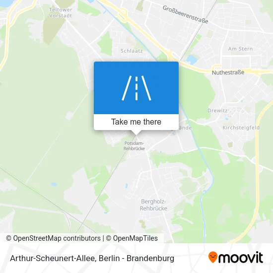 Карта Arthur-Scheunert-Allee