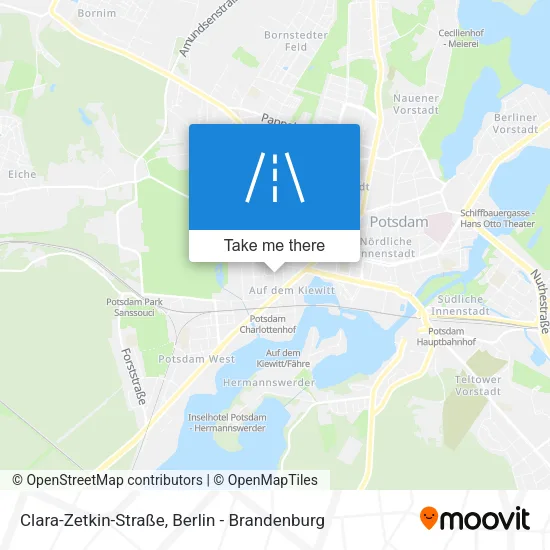 Карта Clara-Zetkin-Straße