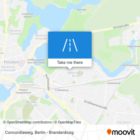 Карта Concordiaweg