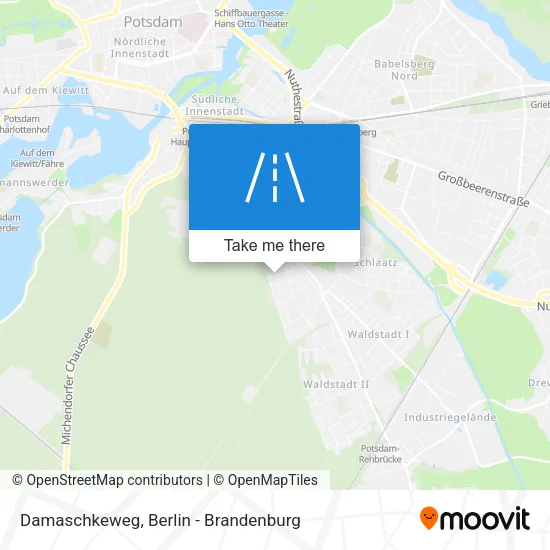 Карта Damaschkeweg