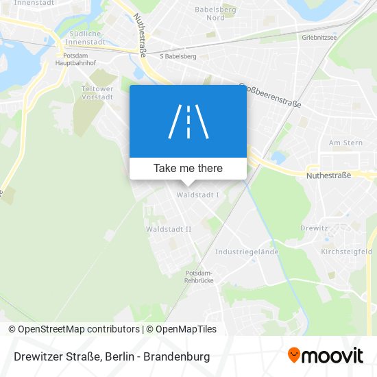 Drewitzer Straße map