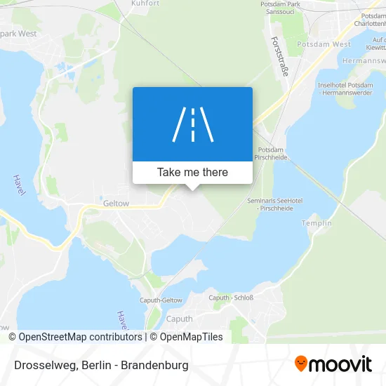 Drosselweg map
