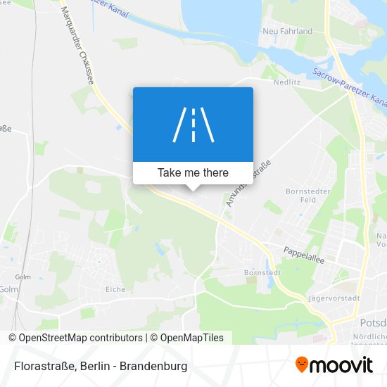 Florastraße map