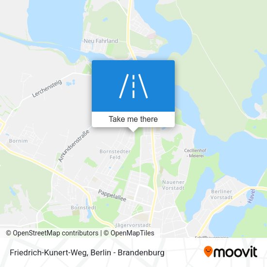 Friedrich-Kunert-Weg map