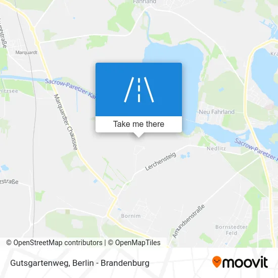 Gutsgartenweg map