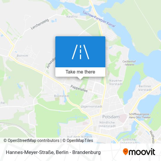 Hannes-Meyer-Straße map