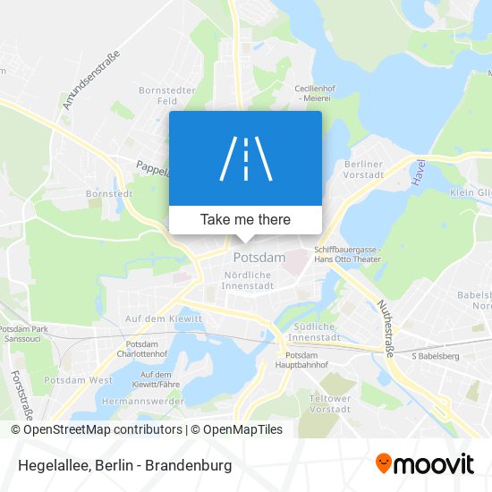 Hegelallee map