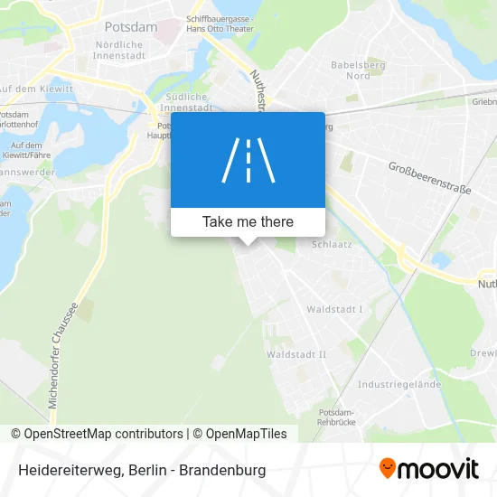 Heidereiterweg map