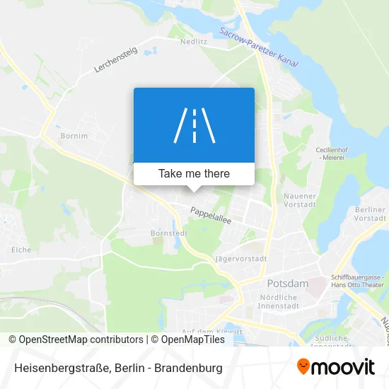 Карта Heisenbergstraße