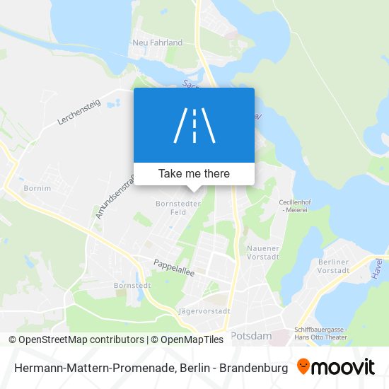 Hermann-Mattern-Promenade map