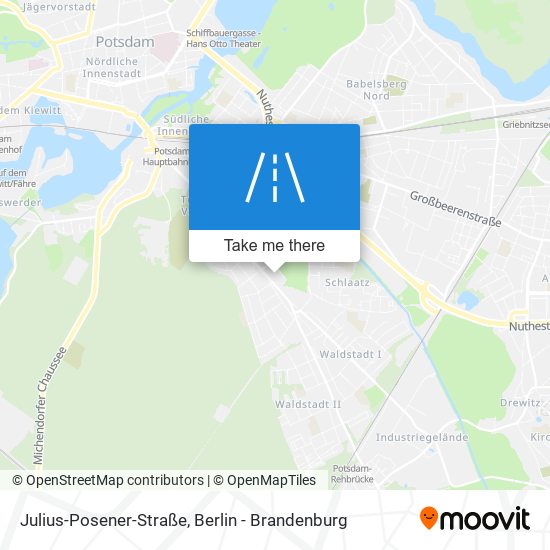 Julius-Posener-Straße map