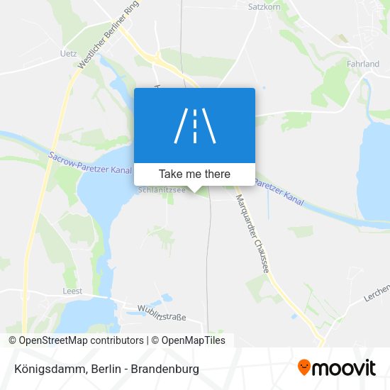 Königsdamm map