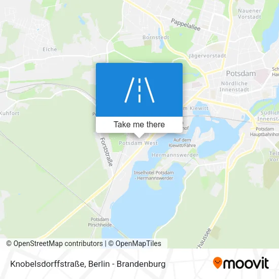 Карта Knobelsdorffstraße