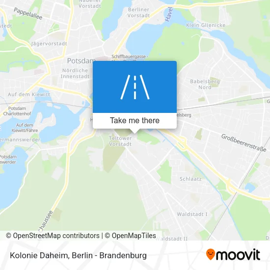 Карта Kolonie Daheim