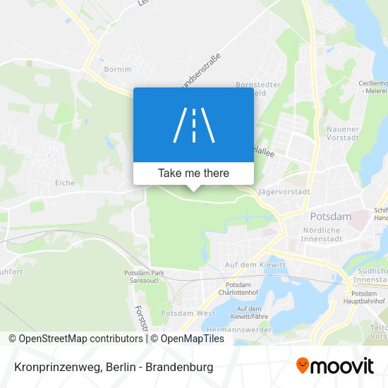Kronprinzenweg map