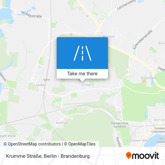 Krumme Straße map