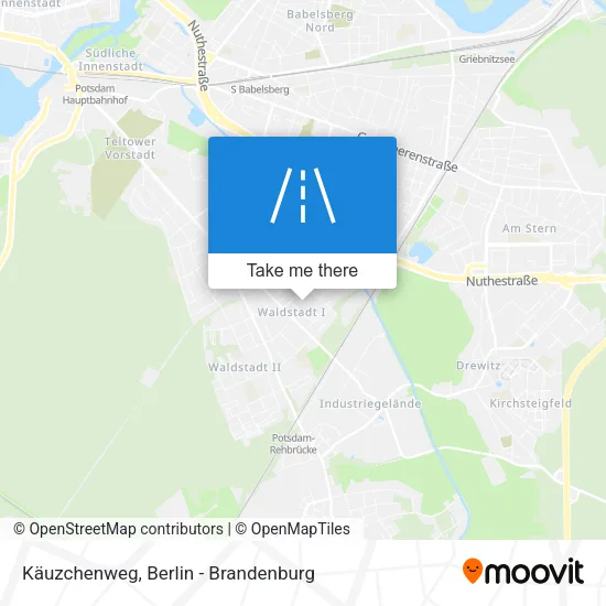 Карта Käuzchenweg