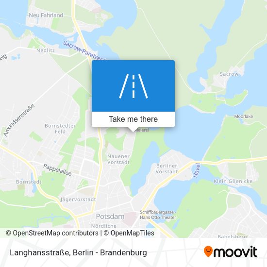 Langhansstraße map