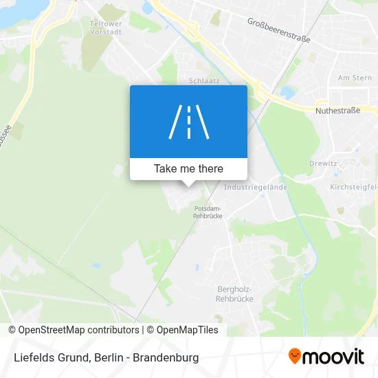Liefelds Grund map
