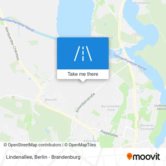 Карта Lindenallee