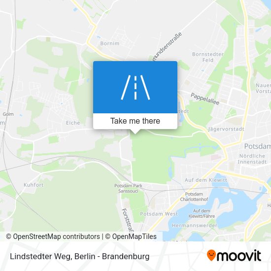 Lindstedter Weg map