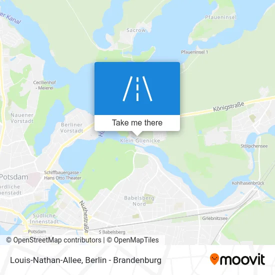 Louis-Nathan-Allee map