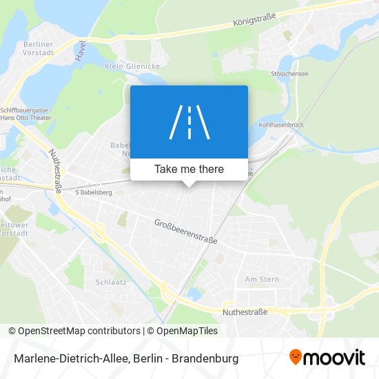 Marlene-Dietrich-Allee map