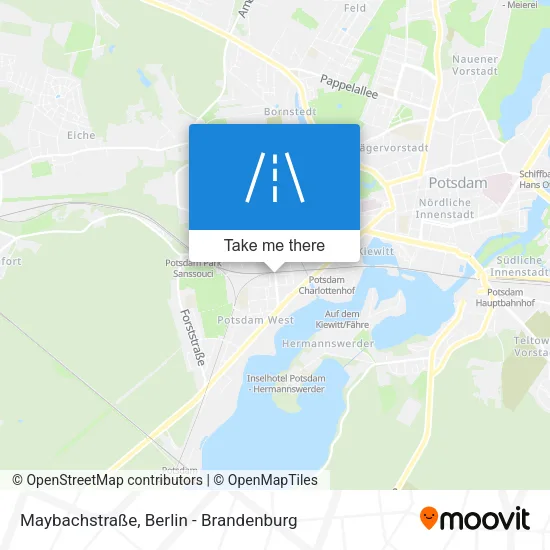 Карта Maybachstraße